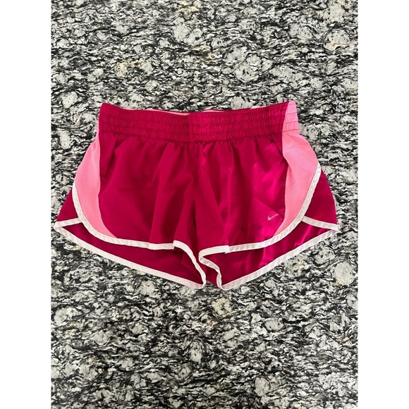 Nike Pants - Nike Dri-FIT Tempo Running Shorts‎ Pink Mesh Athletic Gym 555434-660 Womens M